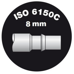 Kištukas su 1/4 colio BSP F sriegiu CRP086101