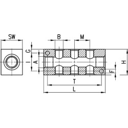 Kolektoriaus blokas 3043124D38