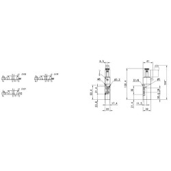 Solenoidinis vožtuvas 5/2 eigų 358E1502