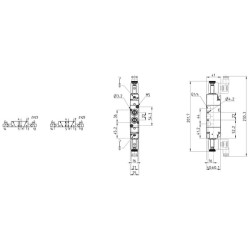 Solenoidinis vožtuvas 5/2 eigų 35401102