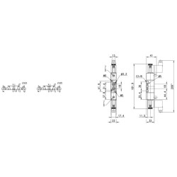 Solenoidinis vožtuvas 5/2 eigų 35801102