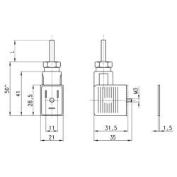 Jungtis su kabeliu 1225711