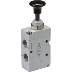Svirtinis vožtuvas 3/2 mygtuko 1/4" MAB32M14NC