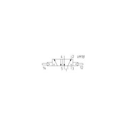 Solenoidinis vožtuvas 5/2 eigų 458011294