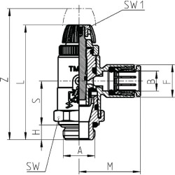 Srauto reguliavimo vožtuvas TMCU9783810