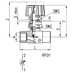 Srauto reguliavimo vožtuvas 283918
