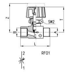 Srauto reguliavimo vožtuvas 282018