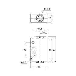 OR vožtuvas SCS66806