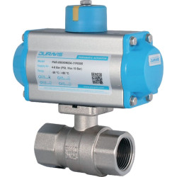 Pneum. rutulinis vožtuvas 1" D.A. BLV025DA