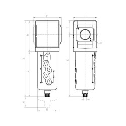 Koalescencinis filtras MX212FC00