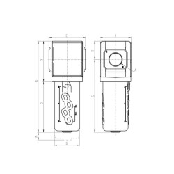 Aktyvuotos anglies filtras MX212FCA