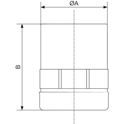 „Prevost“ jungtis 20x1/2" PVRRFT2012