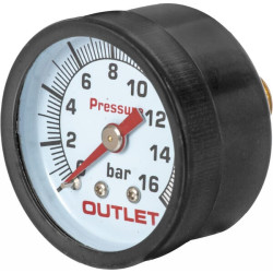 Manometras ø40 1/4" 0-16 9052108