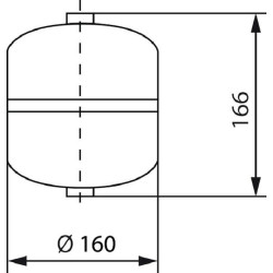Mažas oro bakas ATS025