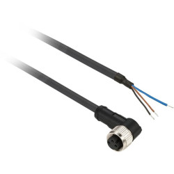 Jutiklio kabelis, 3 vnt., M8, bnt., 5 m XZCP0666L5