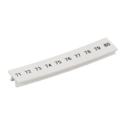 Gnybtų žymėjimas 71–80,5 mm ZB5LGS7180