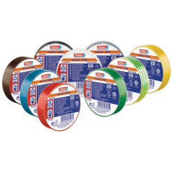 Izoliacinė juosta, geltona/žalia, 20 m x 19 mm TesaFLEX® T539880007600