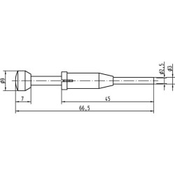 Užspaudžiamų kontaktų šalinimo įrankis Han® D mini 09990000052
