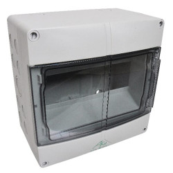 Spintelė IP55/9 moduliai/1 eilė AKE09