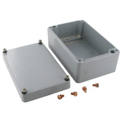 Korpusas, aliuminis 64x150x34mm A103