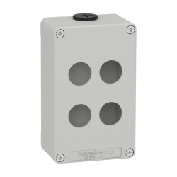 Metalinė mygtukų dėžutė su 4 skylėmis XAPD2204