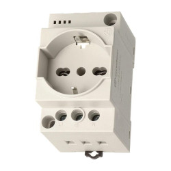 230 V maitinimo lizdas, pilkas 7U0082300000