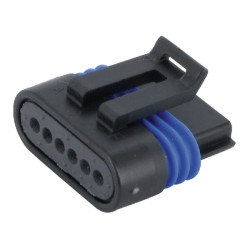 Kištuko korpusas 6 kontaktų. Lizdinė jungtis MP150 DE12162261