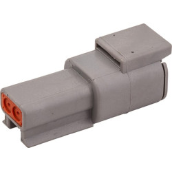 Kištuko korpusas, moteriškas, 0,2–1 mm², 2 poliai, Deutsch DSDTM042P