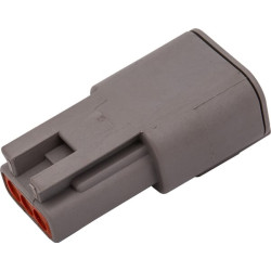 Kištuko korpusas, moteriškas, 0,2–1 mm², 3 poliai, serija DTM (1x), Deutsch DSDTM043P