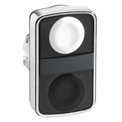 Dviguba pavara, baltos spalvos, juoda ZB4BA8112