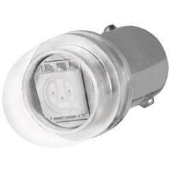 Lemputė LED 24V BA9s raudona New-Elfin 010BA9SLLR24
