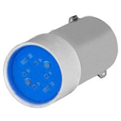 LED lemputė 240V BA9s mėlyna New-Elfin 010BA9SLBL220
