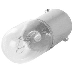 Kaitrinė lemputė 230V 2W BA9s balta, standartinė 2W New-Elfin 010BA9S220V2W