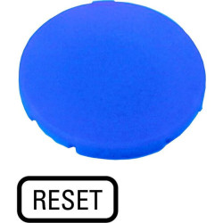 Mėlynas mygtuko plokštelė „RESET“ M22XDBGB14