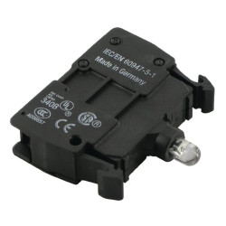 Raudonas LED elementas 85-265V priekinis M22CLED230R