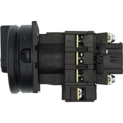 Rotacinis jungiklis 3P+N, 32A, JUODAS P132EASVBSWN
