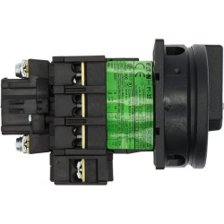Rotacinis jungiklis 3P+N, 32A, JUODAS P132EASVBSWN