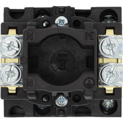 Rotacinis jungiklis 2P, 20A, juodas T01102EASVBSW