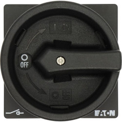 Rotacinis jungiklis 2P, 20A, juodas T01102EASVBSW