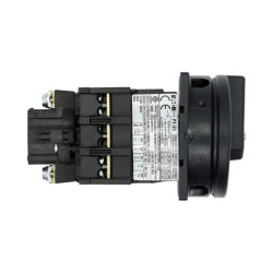 Rotacinis jungiklis 3P, 25A, juodas P125EASVBSW