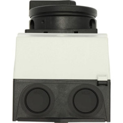 Rotacinis jungiklis 2P, 20A, juodas T01102I1SVBSW