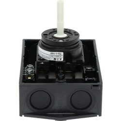 Rotacinis jungiklis 2P, 20A, juodas T01102I1SVBSW