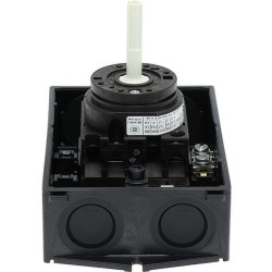 Rotacinis jungiklis 2P, 20A, juodas T01102I1SVBSW