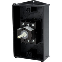 Rotacinis jungiklis 3P, 25A, juodas P125I2SVBSW