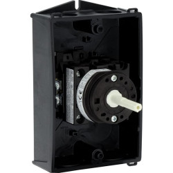 Rotacinis jungiklis 3P, 20A, juodas T021I1SVBSW