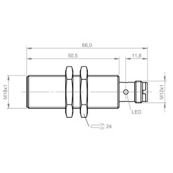 Indukcinis artumo jungiklis BES044F