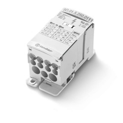 Didelės srovės gnybtų blokas 80A 3 įėjimai / 4 išėjimai 9D0150800304