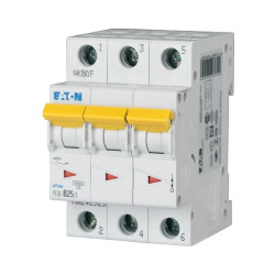 Miniatiūrinis automatinis jungiklis 25A, 3P, B PLS6B253