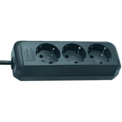 Lizdas, 3 kontaktų, juodas EM3110
