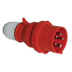 CEE kištukas 32A 5P 400V IP44 QC, fazės keitiklis B000227